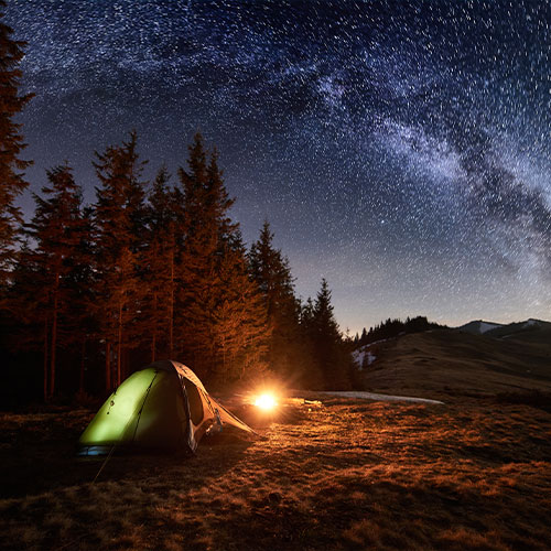 Camping Under the Stars